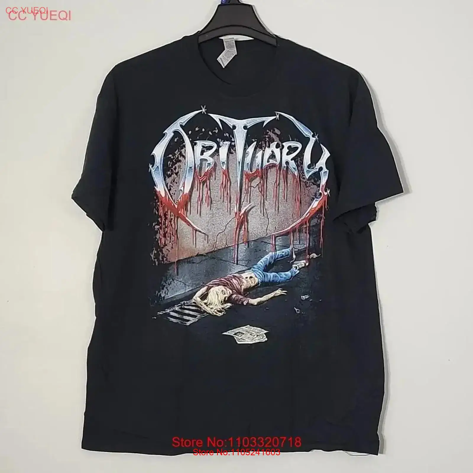 Vintage Fashion Obituaries - OBITUARY Slowly We Rot XL Официальная