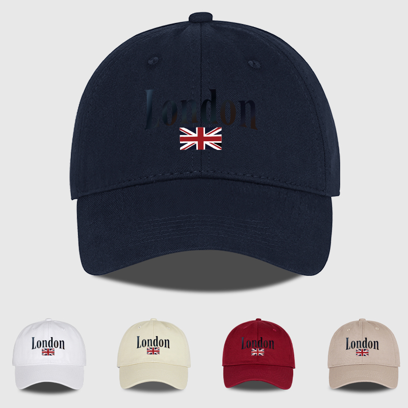 Vintage Fashion London - Бейсболка с принтом Union Jack (Лондон),