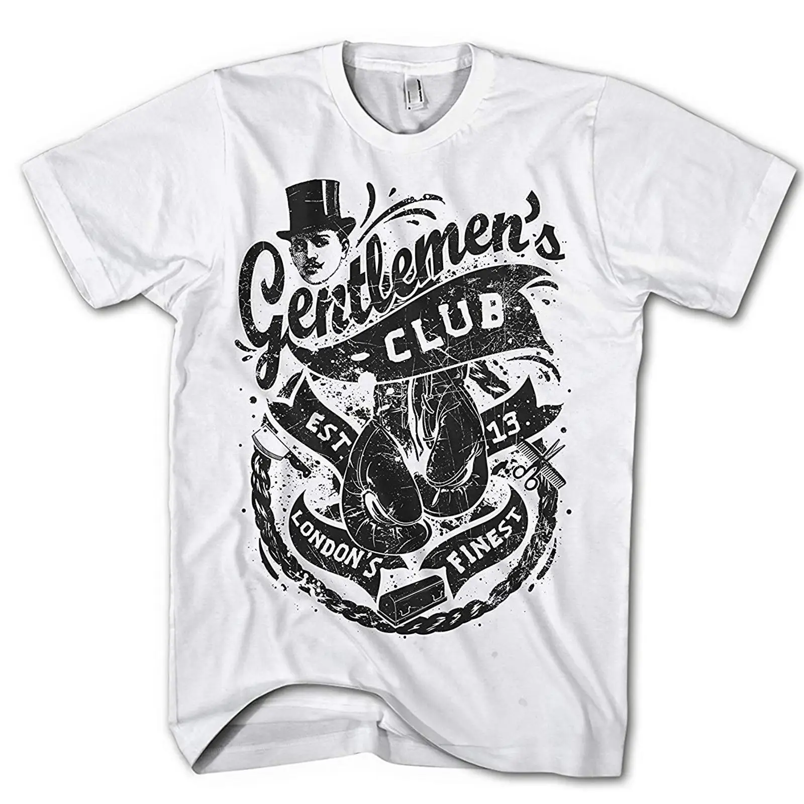 Vintage Fashion London - Мужская футболка Gentleman Boxing Club London