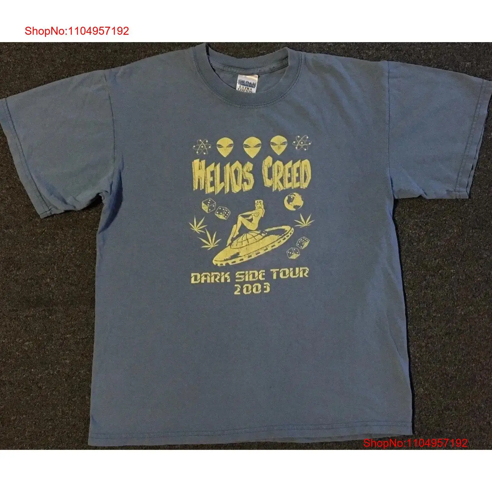 Band Tee Faded 90S - Футболка Faded Tour Vtg Helios Creed