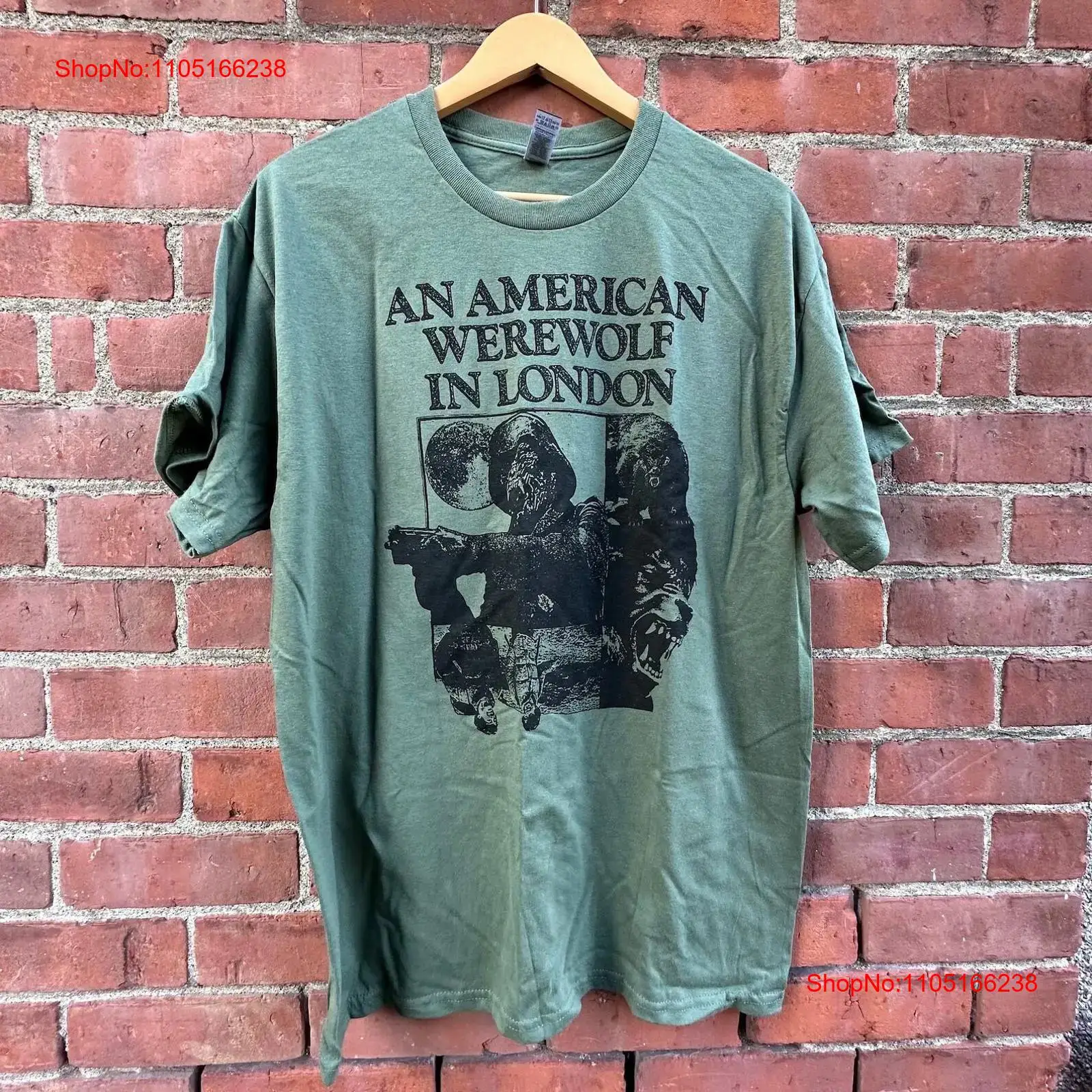 Vintage Fashion London - Футболка «Американский оборотень в Лондоне» с