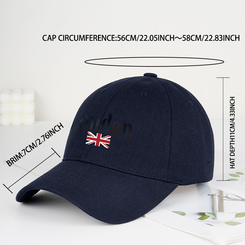 Бейсболка с принтом Union Jack – обзор и цена Vintage Fashion London