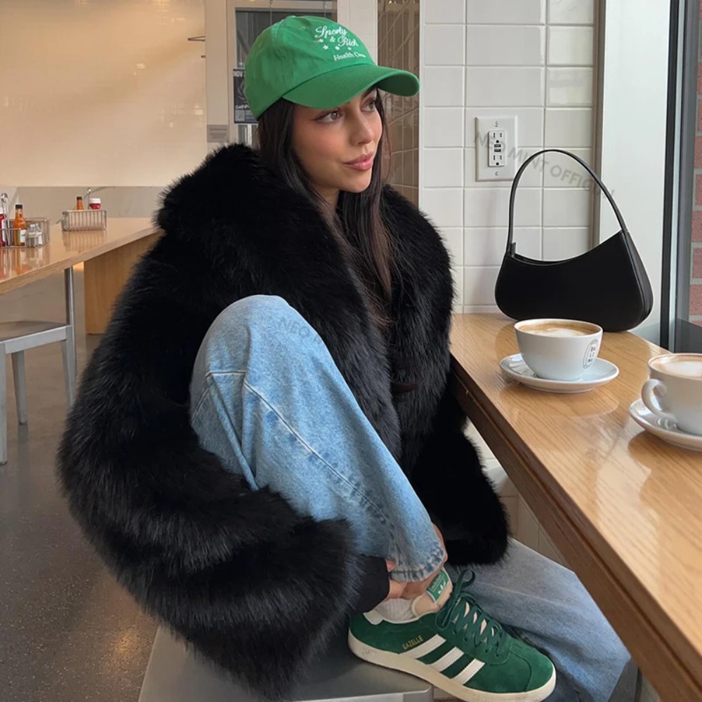 Пальто из искусственного меха, – обзор и цена Vintage Fashion Store